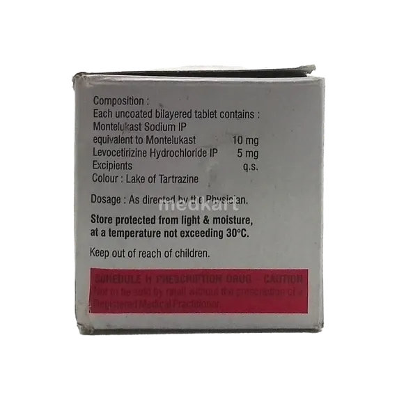 nukast 10mg tablet 10's